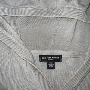 Sam's Fifth Avenue, made in Italy, is 100% Cotton, shirt with hood.